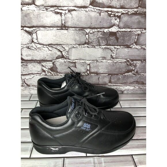 SAS Tripad Comfort Time Out Black Leather Lace Up Walking Sneakers Women Sz 8.5W - Picture 5 of 16